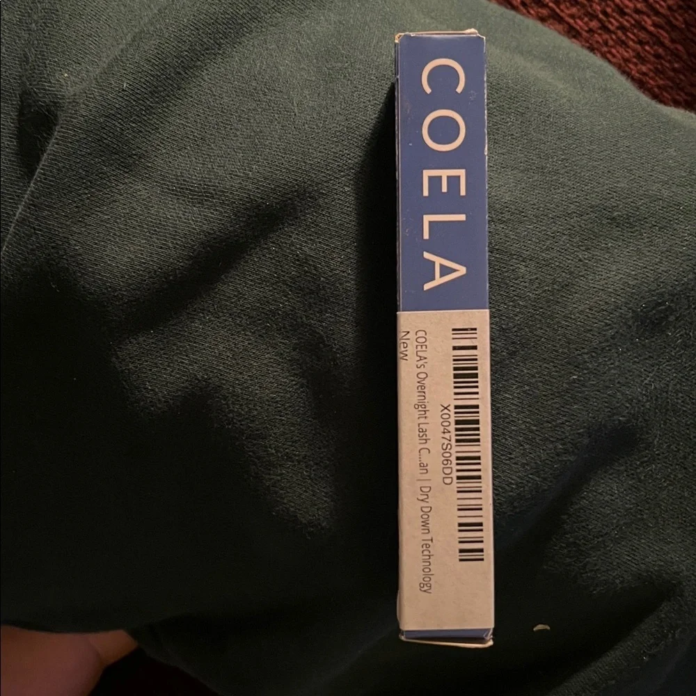 NIB COELA Overnight Lash Conditioning Serum | Castor Oil + Biotin | Vegan | 4mL